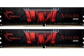 RAM - G.Skill AEGIS DDR4-3200 - 32GB - CL16 - Dual Channel (2 pcs) - Intel XMP - Sort - F4-3200C16D-32GIS