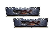 RAM - G.Skill Flare X DDR4-3200 - 32GB - CL16 - Dual Channel (2 pcs) - AMD Optimized - Sort - F4-3200C16D-32GFX