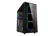 Kabinet - Sharkoon TG6 RGB - mid tower - ATX - Kabinet - Tower - Sort - 4044951028221