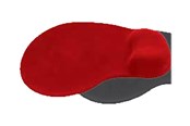 Musemåtte & tilbehør - Trust BigFoot Mouse Pad - red - 20429
