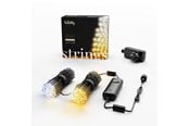 Smart Home - Twinkly Strings – 250 App-Controlled Warm to Cool White LEDs. 20 Meters. Black Wire. - TWS250GOP-BEU