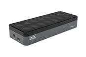 Dockingstation - Targus USB-C Universal Quad 4K (QV4K) Docking Station with 100W Power Delivery - docking station - 4 x DP 4 x HDMI - DOCK570EUZ