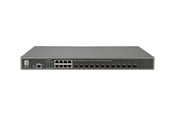 Switch - LevelOne GTL-2091 20-Port L3 Managed Gigabit Switch (12 x 10GbE SFP+ 8 x Gigabit RJ45) Redundant power supply - GTL-2091