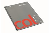 Blokke, Formularer & Notesbøger - Bantex Col Kollegieblok, Ulinjeret, Uhullet A4 - 100051797