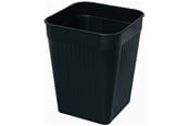 Skrivebordstilbehør - Bantex Orth Papirkurv 14 Liter, Sort - 100400352