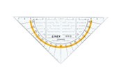 Skrive- og Tegneværktøjer - Linex  1616G Geometritrekant - LXA51616G