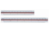 Skrive- og Tegneværktøjer - Linex  347 Trekantet Minimålestok - 100552569