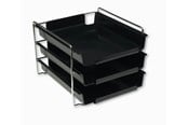 Skrivebordstilbehør - Bantex Vision Brevbakker Cash & Carry 3-Pak, Sort - 100400407