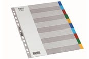 Lommer, Omslag & Registre - Bantex  Strong-Line®Fanekort A4 10 Faner - 100205037