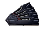 RAM - G.Skill Ripjaws V DDR4-3600 - 32GB - CL16 - Quad Channel (4 pcs) - Intel XMP - Sort - F4-3600C16Q-32GVKC