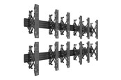 Vægbeslag, AV-Beslag & AV-Møbler - Multibrackets PRO Series M Wallmount Pro MBW3x2U Push In Pop Out - Maks 300 kg - Maks størrelse 55" - 7350073735044