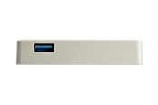 Netværksadapter (netkort, printserver mv.) - StarTech.com USB 3.1 USB-C Ethernet Adapter with Extra USB Port - White - network adapter - US1GC301AUW