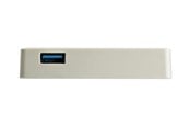 Netværksadapter (netkort, printserver mv.) - StarTech.com USB 3.1 USB-C Ethernet Adapter with Extra USB Port - White - network adapter - US1GC301AUW