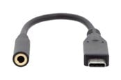 Skærmkabel - DIGITUS USB-C to headphone jack adapter - audio / USB - 20 cm - AK-300321-002-S