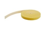Kabel Organisering - StarTech.com 25ft. Hook and Loop Roll - Yellow - Cable Management - hook & loop fastener - HKLP25YW