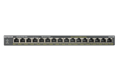 Switch - Netgear GS316P-100EUS Unmanaged 16-Port PoE Gigabit Ethernet Switch - GS316P-100EUS