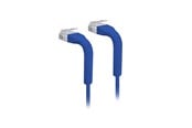 Netværkskabel - Ubiquiti UniFi Patch Cable Blue 0.1m - Blå - 0.1m - U-Cable-Patch-RJ45-BL