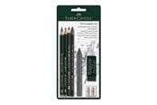 Skrive- og Tegneværktøjer - Faber-Castell Pitt Graphite set - crayon and pencil set - 5 pieces - 112997