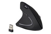 Mus - Inter-Tech Eterno KM-206L - Vertical mouse - 6 knapper - Sort - 88884102