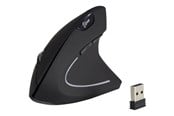Mus - Inter-Tech Eterno KM-206R - Vertical mouse - 6 knapper - Sort - 88884101