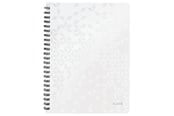 Blokke, Formularer & Notesbøger - Leitz Notesblok  WOW PP A4 linjeret 80 gram 80 ark Hvid - 46370001