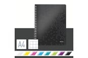 Blokke, Formularer & Notesbøger - Leitz Notesblok  WOW PP A4 kvadreret 80 gram 80 ark - 46380095