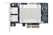 Netværksadapter (netkort, printserver mv.) - QNAP dual port 5GbE multi-Gig exp card/ PCIe suppo - QXG-5G2T-111C