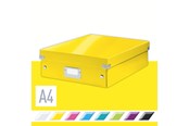 Arkivering & Opbevaring - Leitz Organiseringsboks  Click & Store WOW Medium Gul - 60580016