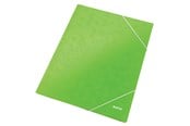 Mapper og Clipboards - Leitz 3-klap elastikmappe  WOW A4 Grøn - 39820054