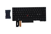 Tastatur - Lenovo Sunrex - Bærbar tastatur - til udskiftning - Nordisk - Sort - 01YP559