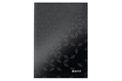 Blokke, Formularer & Notesbøger - Leitz Notesbog WOW hardcover A5 linj. 90g 80ark Sort - 46271095