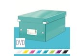 Arkivering & Opbevaring - Leitz Opbevaringsboks Click & Store WOW DVD Isblå - 60420051