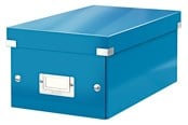 Arkivering & Opbevaring - Leitz Opbevaringsboks Click & Store WOW DVD Blå - 60420036