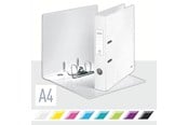 Brevordnere og Ringbind - Leitz Brevordner  180° WOW lamineret pap A4/50 mm Hvid - 10060001