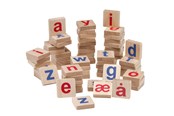 Trælegetøj - Krea Small Letters With Magnet - 257a