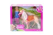 Dukker & Tilbehør - Barbie Dukke og Hest (Blond) - 960-0203
