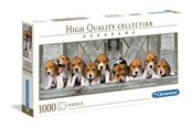 Puslespil - Clementoni 1000 pcs. High Quality Collection Panorama BEAGLES 2D Puzzels - 39435