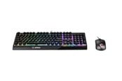 Tastatur - MSI Vigor GK30 combo - keyboard and mouse set - US - Tastatur & Mus sæt - Amerikansk engelsk - Sort - S11-04US602-CLA