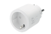 Smart Home - Deltaco Strømstik, Wi-Fi 2,4GHz, 1xCEE 7/3, 10A, timer, 220-240V, hvid - SH-P01