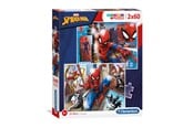 Puslespil - Clementoni Puzzle Spiderman 2x60st. Floor - 21608