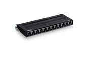 Netværkstilbehør - TRENDnet TC-P12C6AS 12-Port Cat6A Shielded Wall Mount Patch Panel - TC-P12C6AS