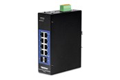 Switch - TRENDnet TI-G102i 10-Port Industrial Gigabit L2 Managed DIN-Rail Switch - TI-G102I