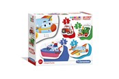 Puslespil - Clementoni My First Puzzles - Vehicles Floor - 20811
