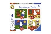 Puslespil - Ravensburger Miffy Puzzle 4in1 2D Puslespil - 69651