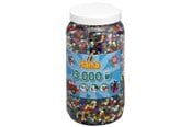 Kreativt Legetøj - Hama Ironing beads in Pot-Mix 13000 pcs - 211-67