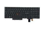 Tastatur - Lenovo Lite-On SN8361BL - Bærbar tastatur - til udskiftning - Nordisk - Sort - 01HX298