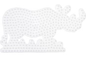 Kreativt Legetøj - Hama Ironing Beads Pegboard-Rhino - 295