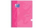 Blokke, Formularer & Notesbøger - Oxford Touch Notebook A4 squared 5 mm soft touch cover twin-wire 140 pages - 400118802