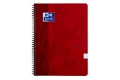 Blokke, Formularer & Notesbøger - Oxford Touch Notebook A4 ruled 7 mm soft touch cover twin-wire 180 pages - 400103995