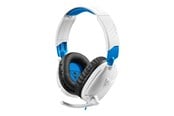 Spil tilbehør - Turtle Beach RECON 70P - White - Wired Headset - Sony PlayStation 4 - TBS-3455-02